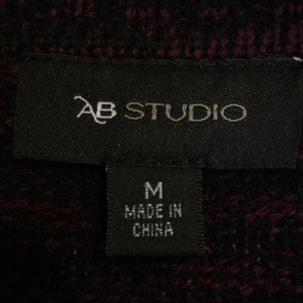 AB Studio Cowl Neck Tunic Sweater - Picture 4 of 5